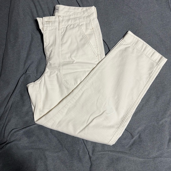 J crew off white straight pant - Picture 3 of 4